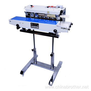 Continuous Plastic Bag Band Pouch Sealer Sealing Machine